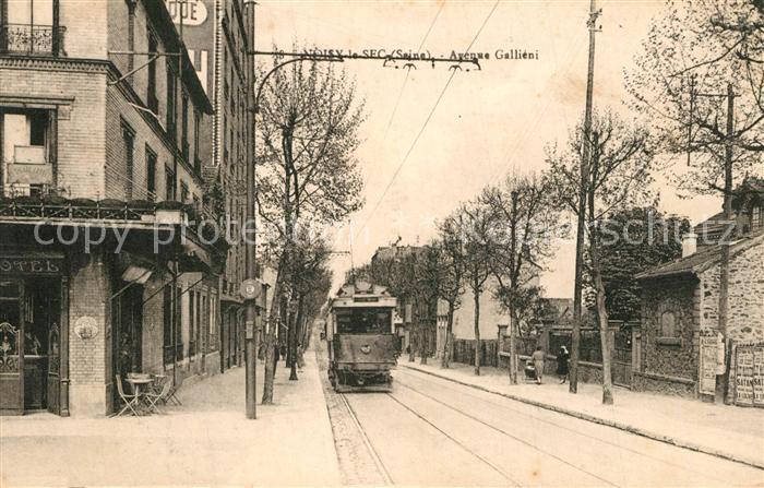 Noisy-le-Sec Avenue Gallieni Tram