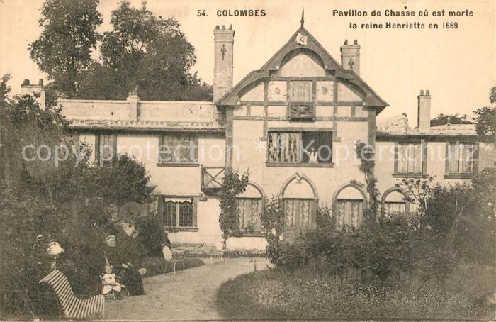 Colombes Pavillon de Chasse où est morte la Reine Henriette en 1669