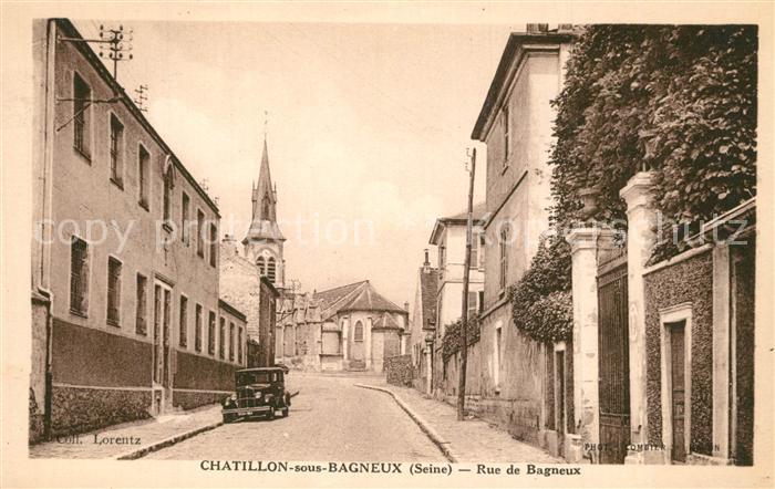 Chatillon sous Bagneux Rue de Bagneux Eglise