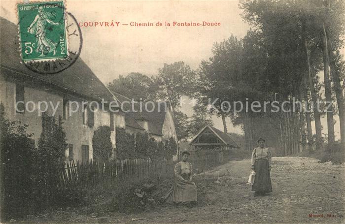 Coupvray Chemin de la Fontaine Douce