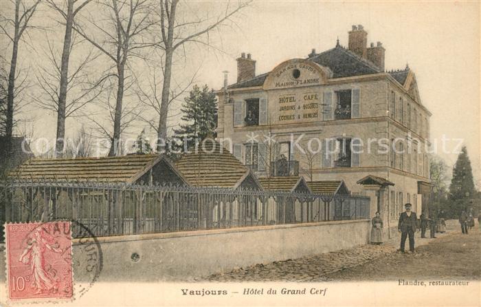 Vaujours 93 Hôtel du Grand Cerf