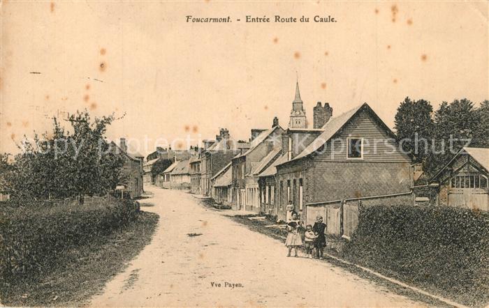 Foucarmont Entrée Route du Caule