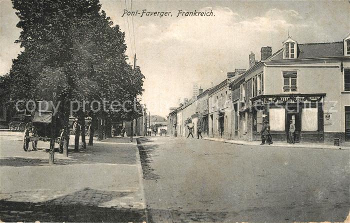 Pont Faverger Au centre du village