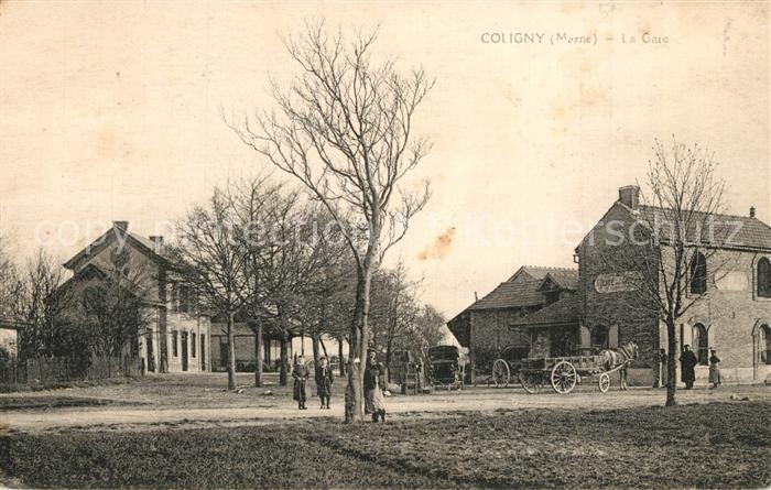 Coligny La gare