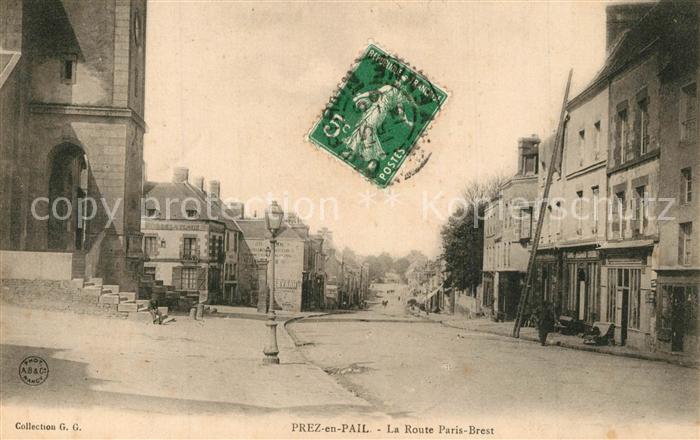 Prez-en-Pail Route Paris Brest