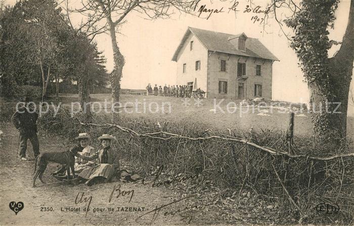 Riom Puy-de-Dome Hôtel du Gour de Tazenat
