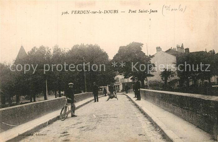 Verdun-sur-le-Doubs Pont Saint Jean