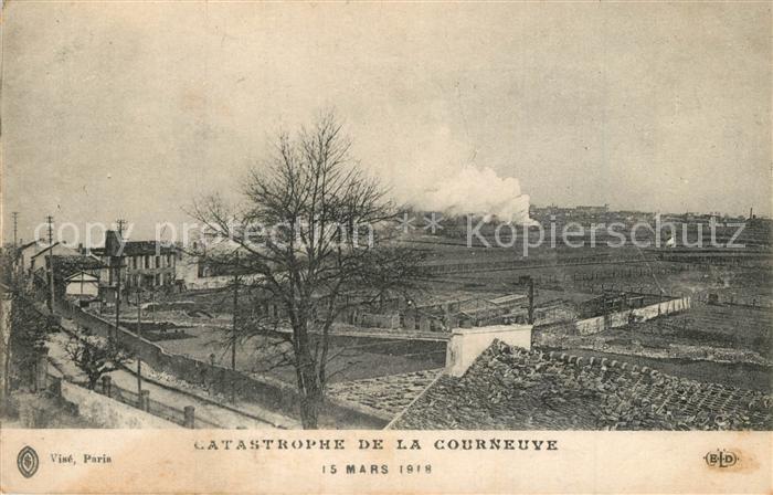 La Courneuve Catastrophe 15 Mars 1918