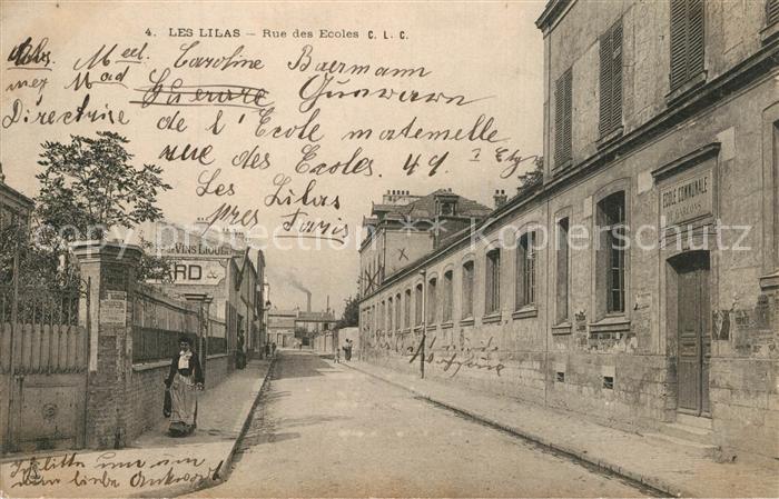 Les Lilas Rue des Ecoles