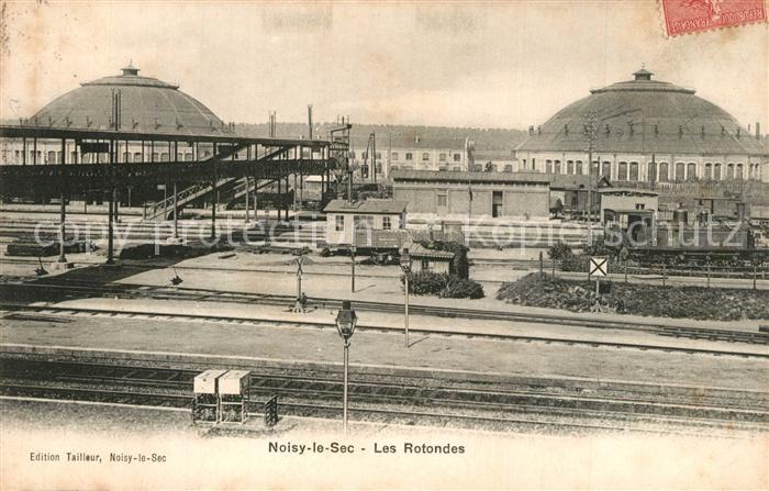Noisy-le-Sec Les Rotondes Chemin de fer