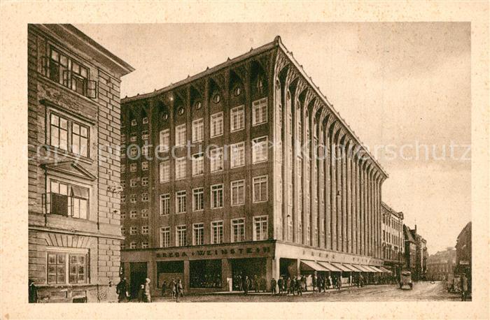 Troppau Sudetengau Warenhaus Breda & Weinstein