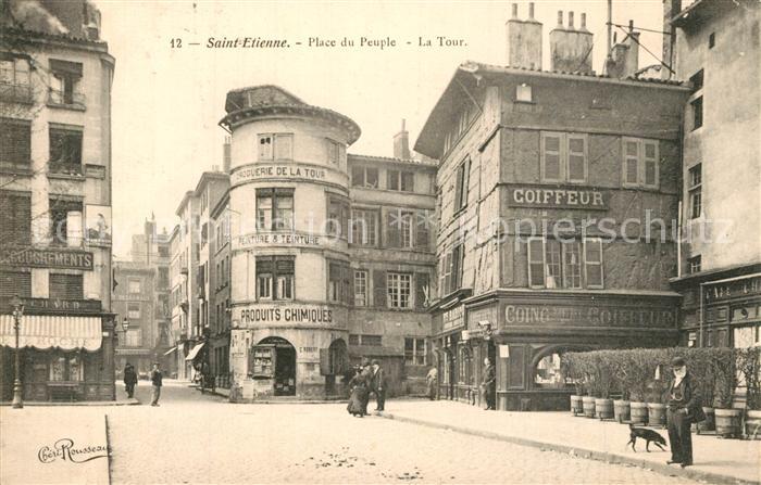 Saint-Etienne 42 Loire Place du Peuble la Tour