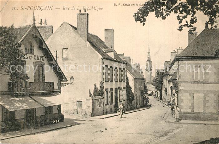 Saint-Pourcain-sur-Besbre Rue de la République