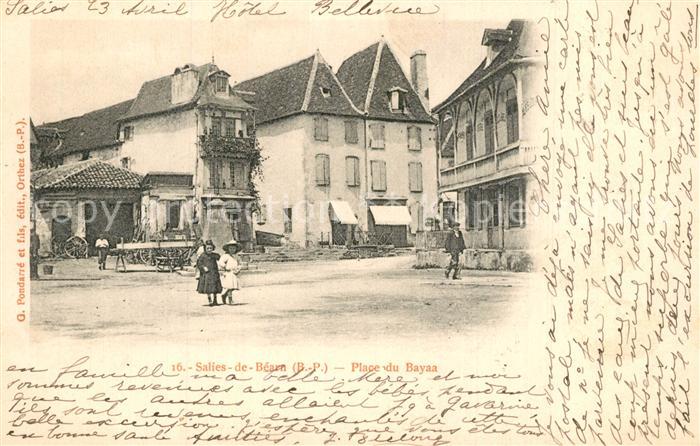 Salies-de-Bearn Place du Bayaa
