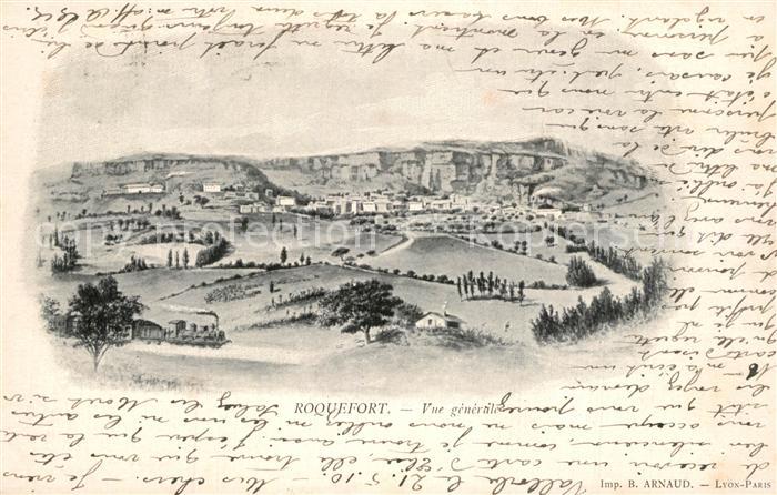 Roquefort-sur-Soulzon Vue Generale
