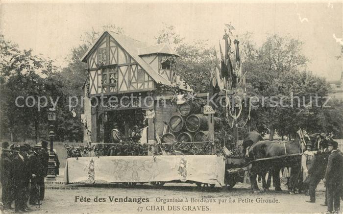 La Roche-Chalais Fête des Vendanges Char des Graves