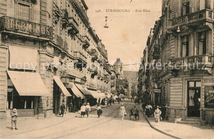 Strasbourg Alsace Rue Küss