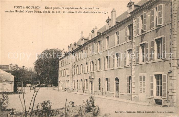 Pont-a-Mousson Ecole primaire superieure de Jeunen fil