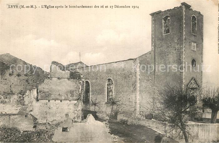 Leyr Eglise bombardement