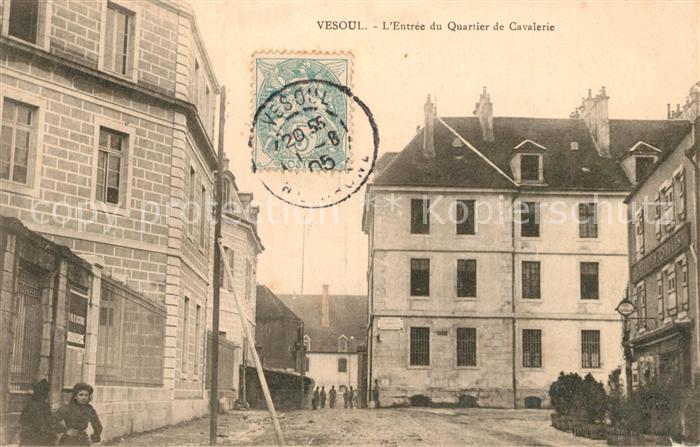 Vesoul Haute Saone Entree du Quartier de Cavalerie