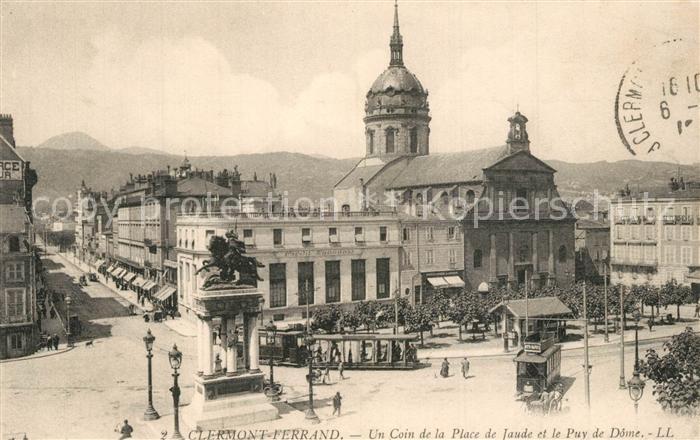 Clermont Ferrand Puy de Dome Un Coin de la Place de Jaude Puy de Dome