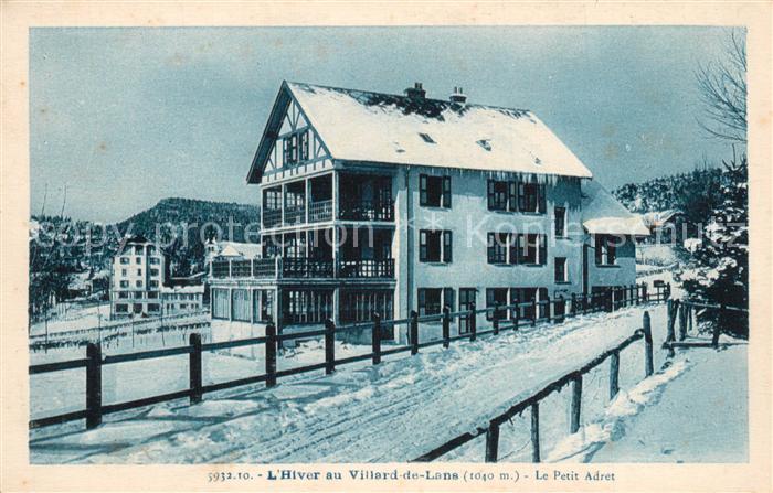 Villard-de-Lans Winterlandschaft