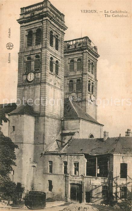 Verdun Meuse La Cathedrale