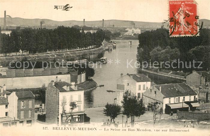 Bellevue Meudon Panorama Seine