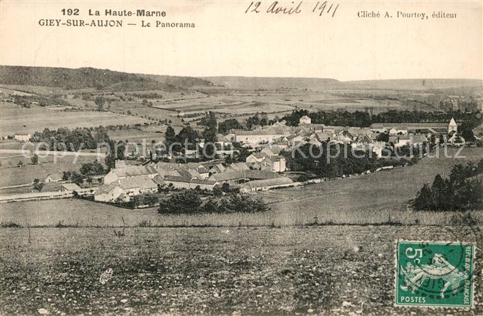 Giey-sur-Aujon Panorama Haute Marne
