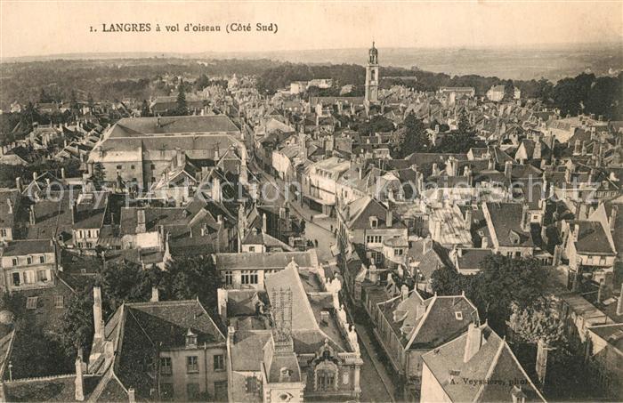 Langres Panorama Kirche