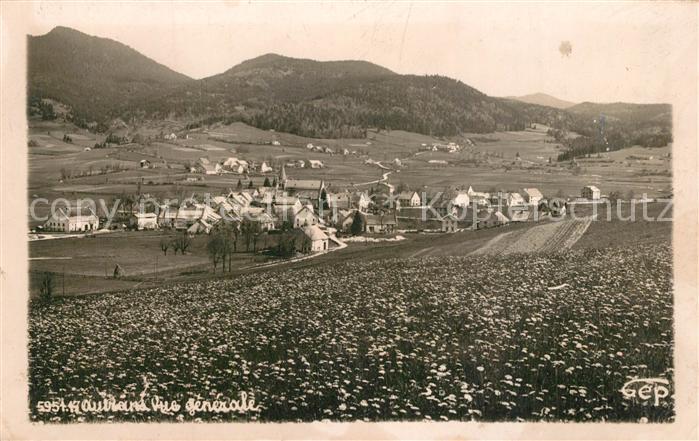 Autrans Panorama Kirche