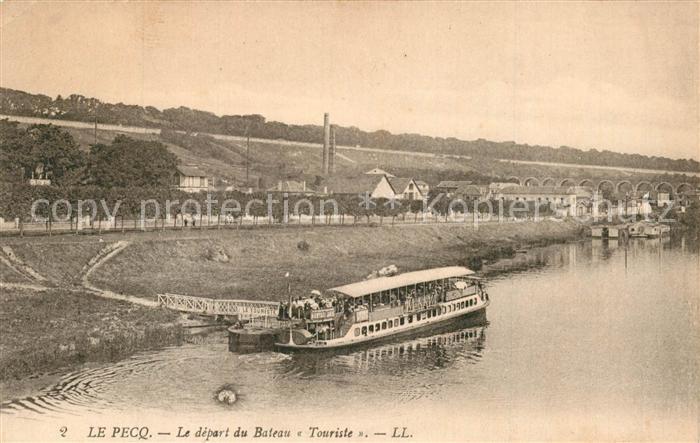 Le Pecq Anlegestelle Passagierschiff