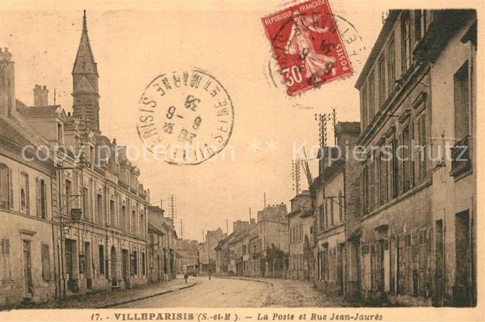 Villeparisis La Poste Rue Jean Jaures