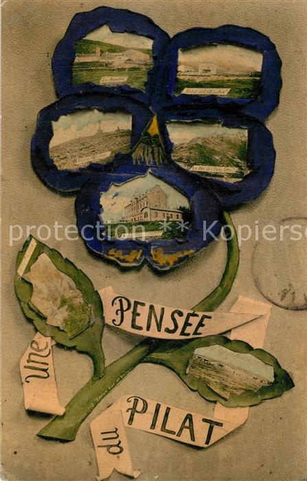 Mont Pilat  Loire Pensee du Pilat Sehenswuerdigkeiten