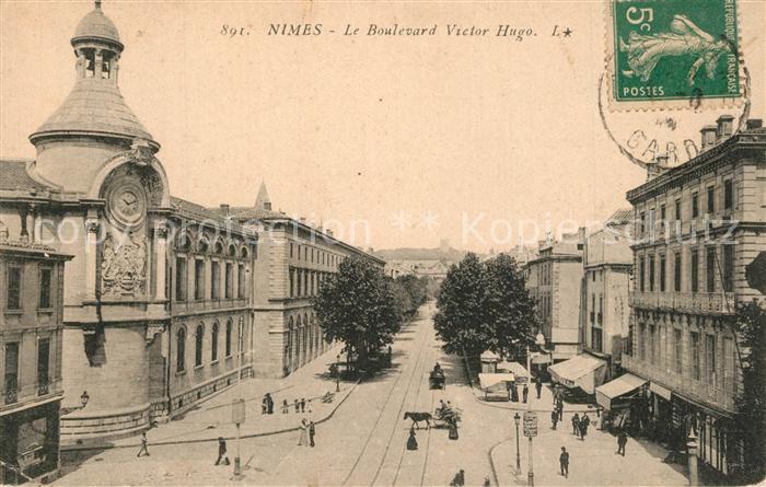 Nimes Boulevard Victor Hugo