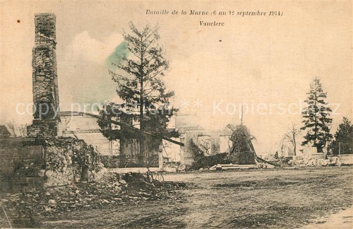 Vauclerc Bataille de la Marne