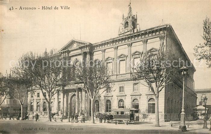 Avignon Vaucluse Pferdebahn Felix Jahn