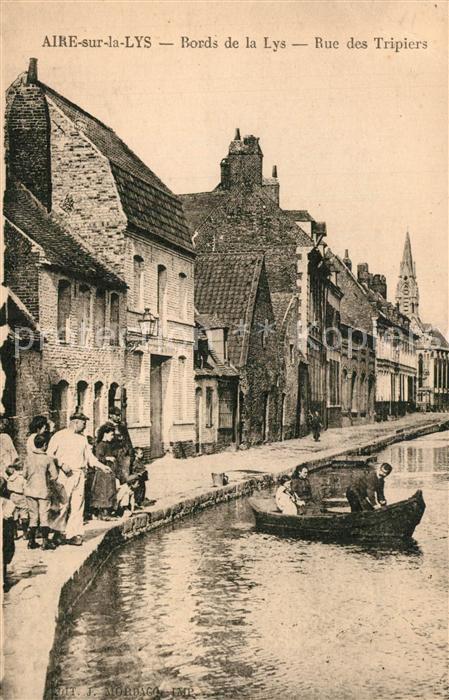 Aire-sur-la-Lys Bords de la Lys Rue des Tripiers