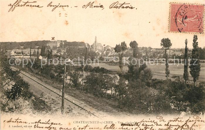 Chateauneuf-sur-Cher Panorama