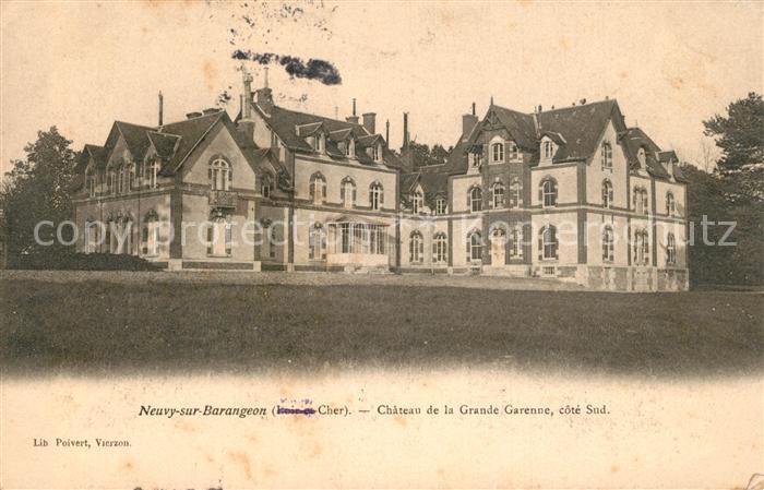 Neuvy-sur-Barangeon Chateau de la Grande Garenne