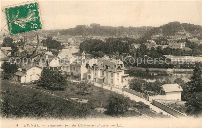 Epinal Vosges Panorama Chemin des Princes