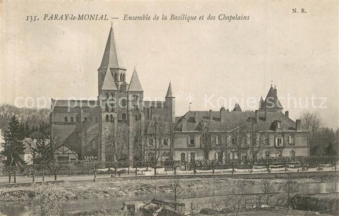 Paray-le-Monial Ensemble de la Basilique Chapelains