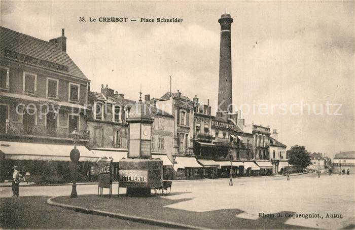 Le Creusot Saone-et-Loire Place Schneider