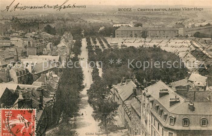 Rodez Casernes neuves Avenue Victor Hugo