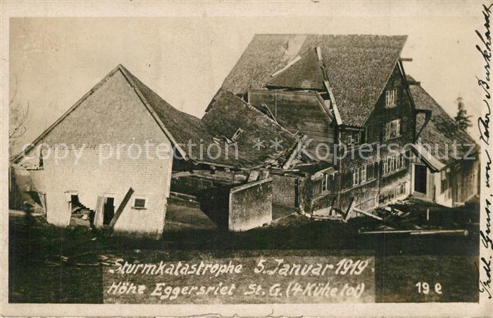 Eggersriet Sturmkatastrophe 5. Januar