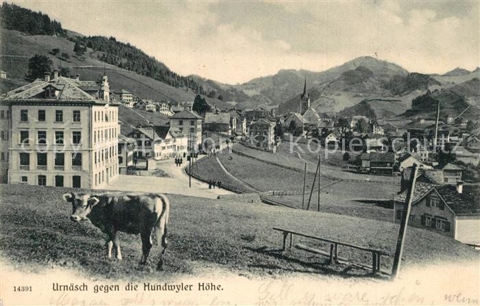 Urnaesch AR Hundwyler Hoehe Panorama