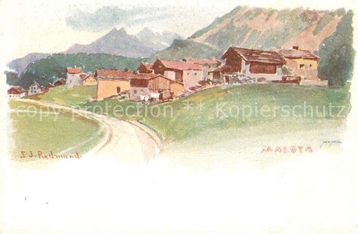 Maloja GR Panorama Kuenstler Redmond