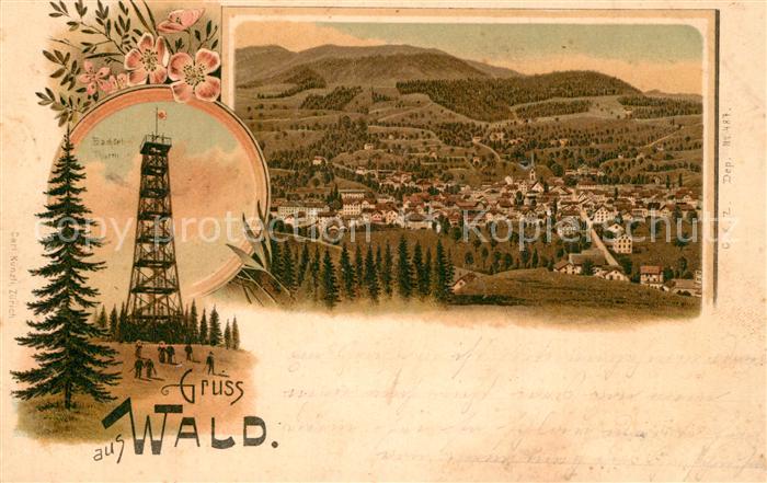 Wald ZH Panorama Aussichtsturm