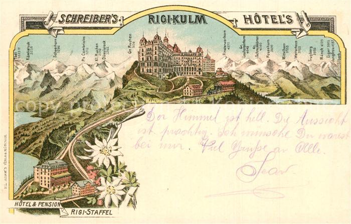 Rigi Kulm Hotel Pension Rigi Staffel