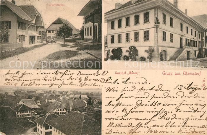 Utzenstorf Gasthof Baeren Dorfstrasse